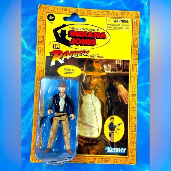 Indiana Jones - Raiders of  the Lost Ark - Kenner Action Figure 4+ BNIB - Picture 1 of 6
